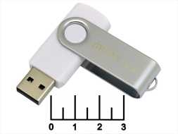 Flash USB 2.0 16Gb Mirex Swivel (белая)