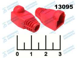 Колпачок 8P8C (RJ-45) красный