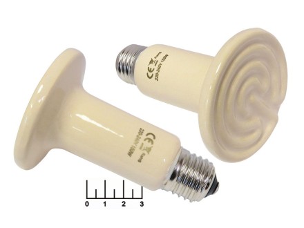 Лампа тепловая 150W E27 керамическая Fuxin (белая)