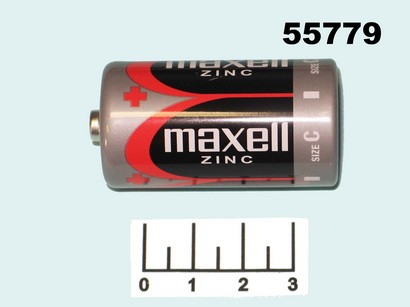 Батарейка C-1.5V Maxell Zinc R14