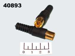 Разъем TV гнездо gold