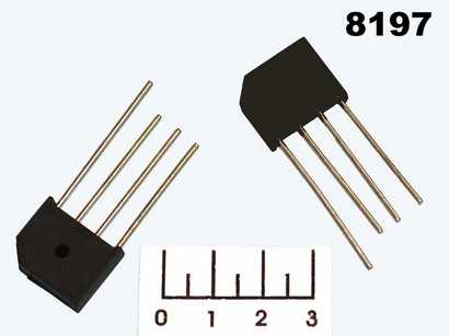Диодный мост 4A/600V RS405 (PBL405)