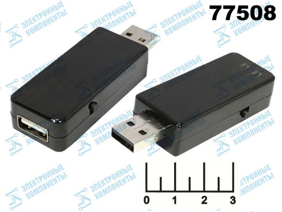 Тестер для измерения тока и напряжения USB-порта 32.5V 5A
