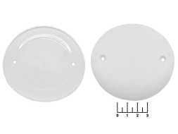 Крышка для подрозетника 85мм белая УП 68.1.2