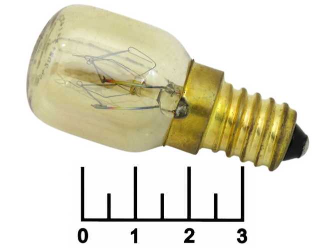 Лампа 220V 25W E14 для эл.плит (+300C) Старт