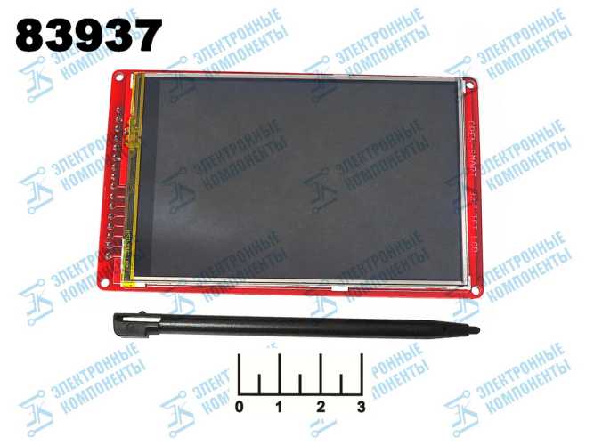 Радиоконструктор дисплей для Arduino 3.5&amp;quot; 480*320 LED mega 2560  + стилус