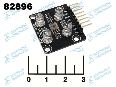 Радиоконструктор Arduino сенсор RGB TCS3200