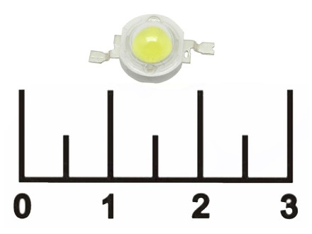 Светодиод LED 5W белый 6.5V 300-320lm 6500-7000K