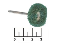 Бор для полировки 3.2мм диск зеленый Tasp