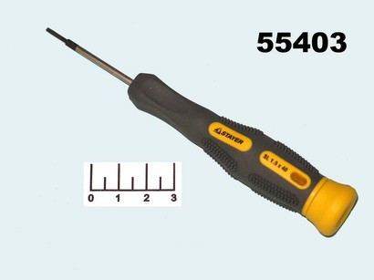 Отвертка 1.5*40мм - SL Stayer Precision (25825-01-040G)