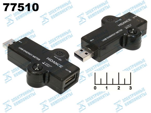Тестер для измерения тока и напряжения USB-порта 32V 5.1A J7-H