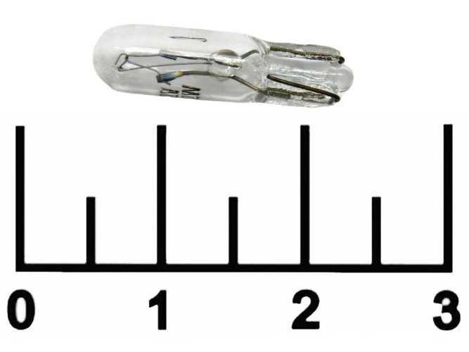 Лампа 12V 1.2W 4.6D Patron (PLT5-12/1,2)