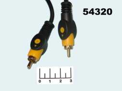 Шнур 1RCA-1RCA 15м gold пластик Dayton (3-0329)