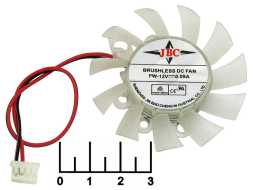 Вентилятор 12V 0.09A 55мм для видеокарты (разъем 4pin)