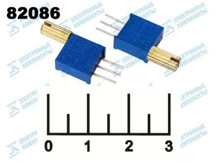 Резистор подстроечный 10 кОм 3296W-B (+136)
