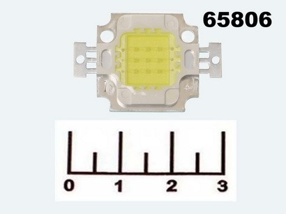 Светодиод LED 10W белый 9-11V 1A 1000lm 4500K HP10WN-12