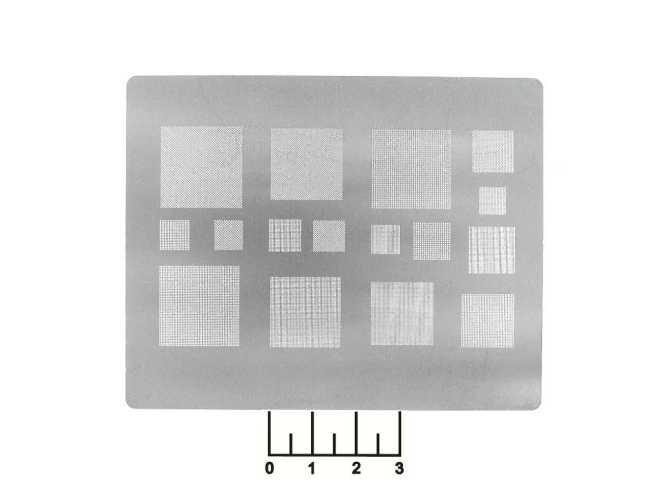 Трафарет для микросхем BGA