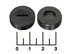 Заглушка пластиковая для угольных щеток 22*1*7 (010264)