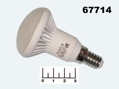 Лампа светодиодная R50 220V 7W E14 4200K белый Ecola (50*85) G4BV70ELB