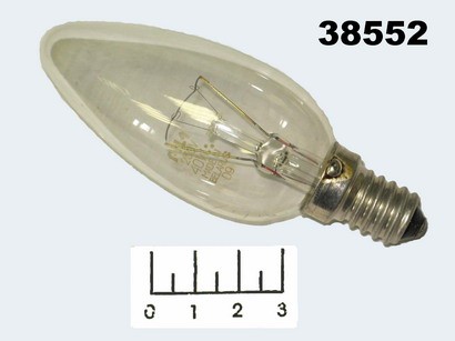 Лампа свеча прозрачная 40W E14 Pila