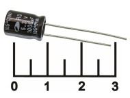Конденсатор электролитический ECAP 1000мкФ 6.3В 1000/6.3V 0812 105C (RD)