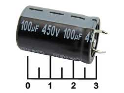 Конденсатор электролитический ECAP 100 мкФ 450В 100/450V 2235 105C (HS)