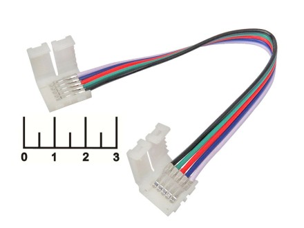 Соединитель для LED ленты 10мм 5pin 10-20см (520910)