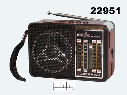 Радиоприемник Redsun RS-202 + USB/SD аккумуляторный