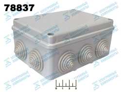 Коробка распределительная 150*110*70 10 входов Uplast IP54 (050-041)