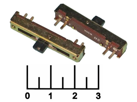 Резистор переменный 50 кОм SL-20V-W50K (+28)