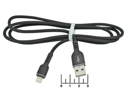 Шнур USB-iPhone Lightning 1м шелк Perfeo (I4316)