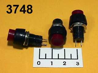 Кнопка MPBS-R/R красная с фиксацией 20А