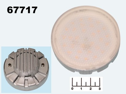 Лампа светодиодная 220V 14.5W GX53 2800K белый теплый Ecola (53*75) T5LW14ELC