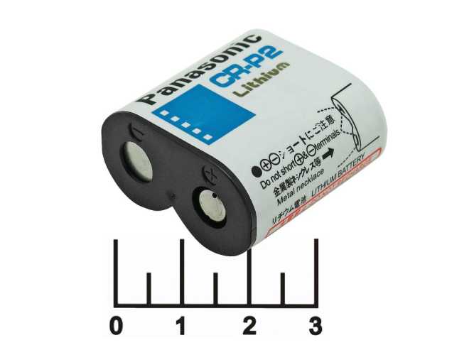 Батарейка CR-P2 6V Panasonic Photo Lithium