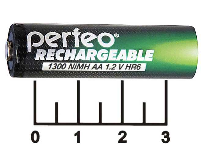 Аккумулятор AA 1.2V 1.3A Perfeo Ni-MH (АА)