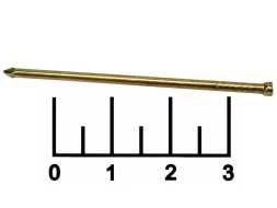 Гвозди финишные латунь 1.8*50 (10 штук)