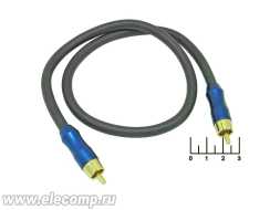 Провод питания для шлема 2 RCA штекер 0.5м