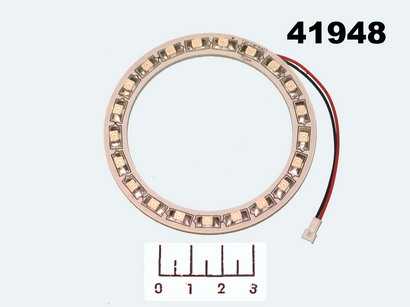 LED Angel Eyes 7см 12V красный 1210 21 светодиод