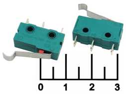 Кнопка тактовая KW11-02 с рычагом 5A