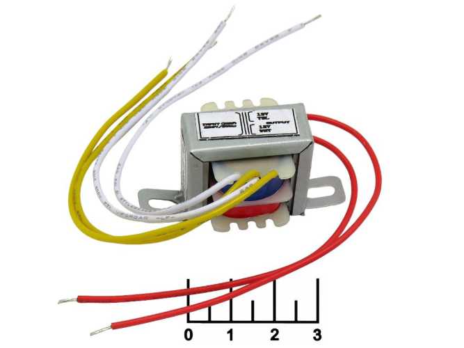 Трансформатор 2*12V 0.0069A EI-28*15