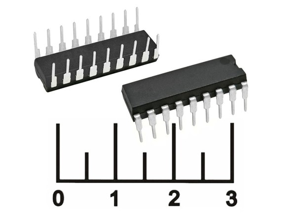Микросхема К174УР11 (TDA1236) DIP18
