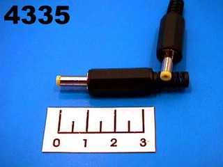 Разъем питания штекер 4.0*1.7мм 9.5мм на кабель (7-0026B)