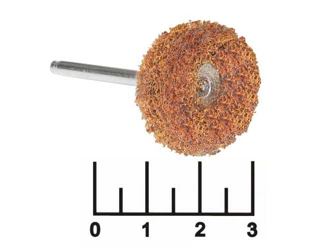 Бор для полировки 3.2мм диск коричневый Tasp
