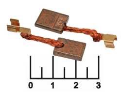 Щетка меднографитовая 3*10*14 MKT CB-440 (2 штуки)
