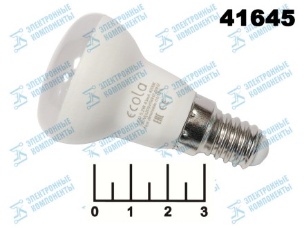 Лампа светодиодная R39 220V 5.2W E14 4200K белый Ecola (39*69) G4SV52ELC