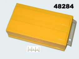 Кассетница для радиодеталей 45*90*164 желтая