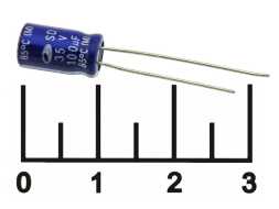 Конденсатор электролитический ECAP 100мкФ 35В 100/35V 0611 85C (SD)