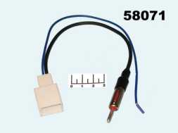 Переходник антенный автомобильный Toyota длинный прямой штекер >2009