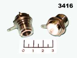 Разъем N гнездо блочный под гайку