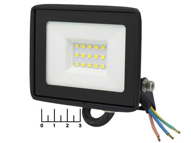 Прожектор светодиодный 220V 20W 15LED 4000K белый Эра LPR-023-0-40K-020 IP65 (-45...+40C)